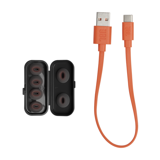 JBL Tune Flex Ghost Edition - Black Ghost - True wireless Noise Cancelling earbuds - Detailshot 4 image number null